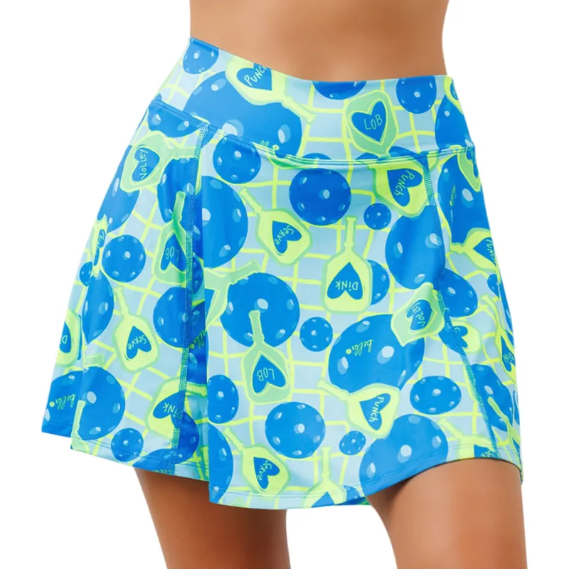 Pickleball Bella Net Worth A-Line Skort