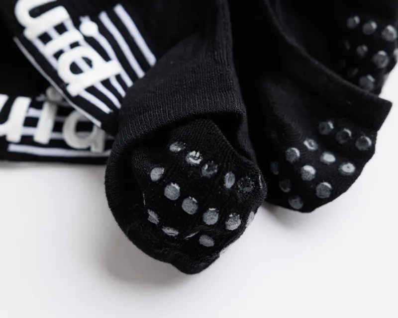Squid Socks Blackout Grip Socks | No-Show