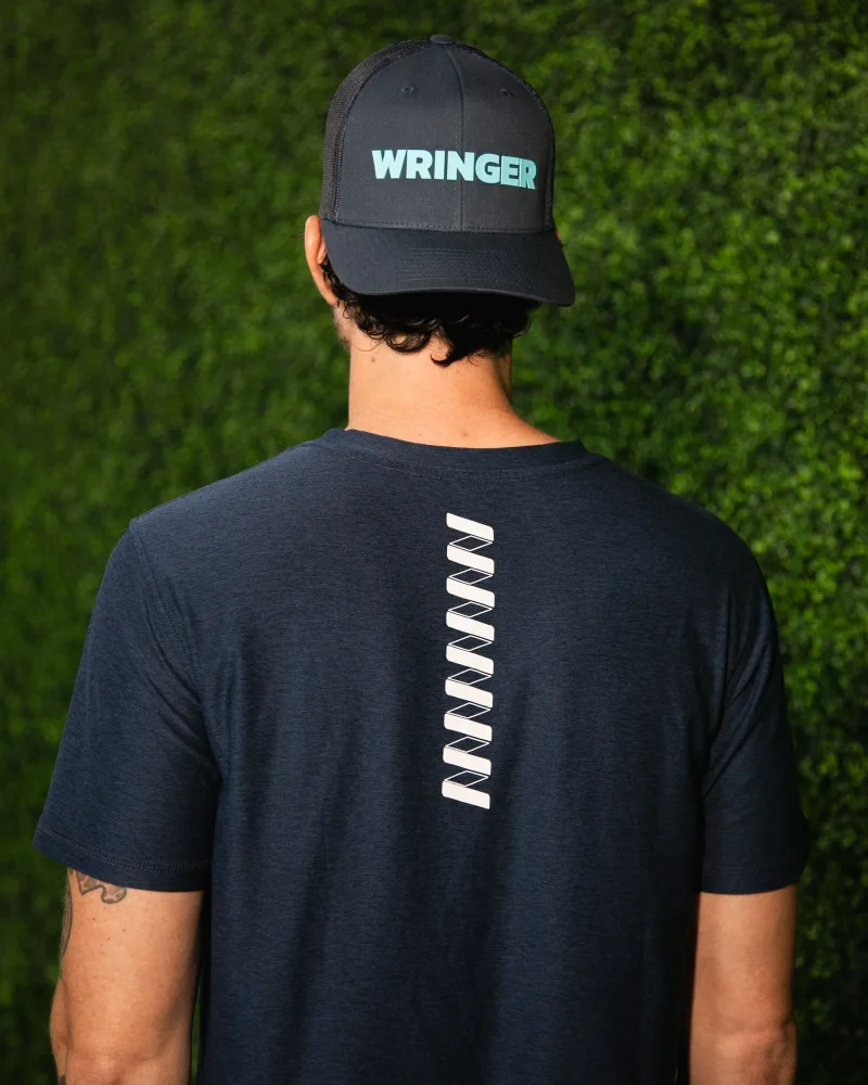 Wringer Wear verstellbarer Mesh-Wringer Pickleball-Hut | Navy