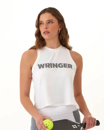 Wringer Wear Damen Wringer Performance Tank | White