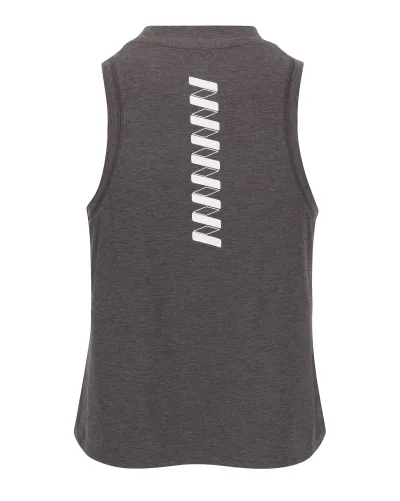 Wringer Wear Women's Logo Performance Tank | Heather Forged Iron